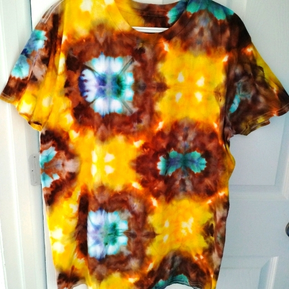 Vibrant Custom Tie-Dye T-Shirt - Picture 1 of 11